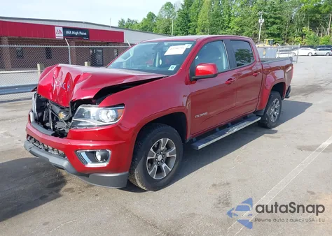 2015 Chevrolet Colorado Z71 from USA, damaged, VIN 1GCGSCE33F1205845
